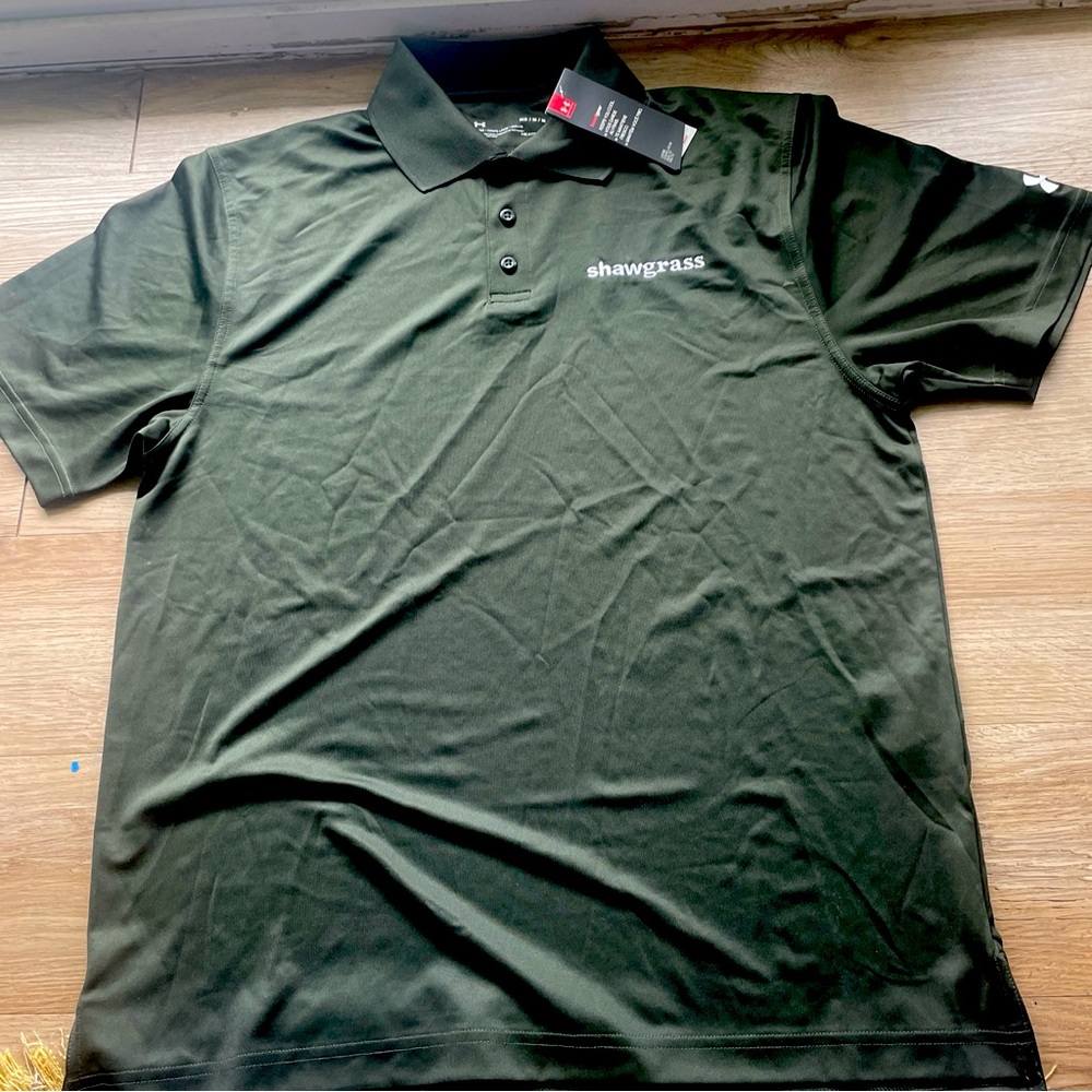 Under Armour Dark Green Polo Shirt